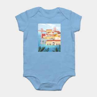 Portugal, Lisbon Baby Bodysuit